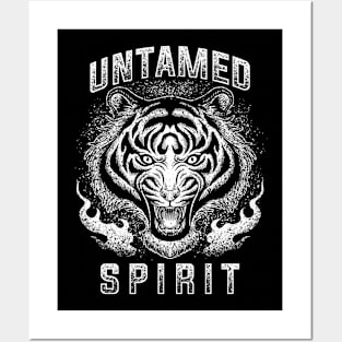 Tiger Untamed Spirit Posters and Art